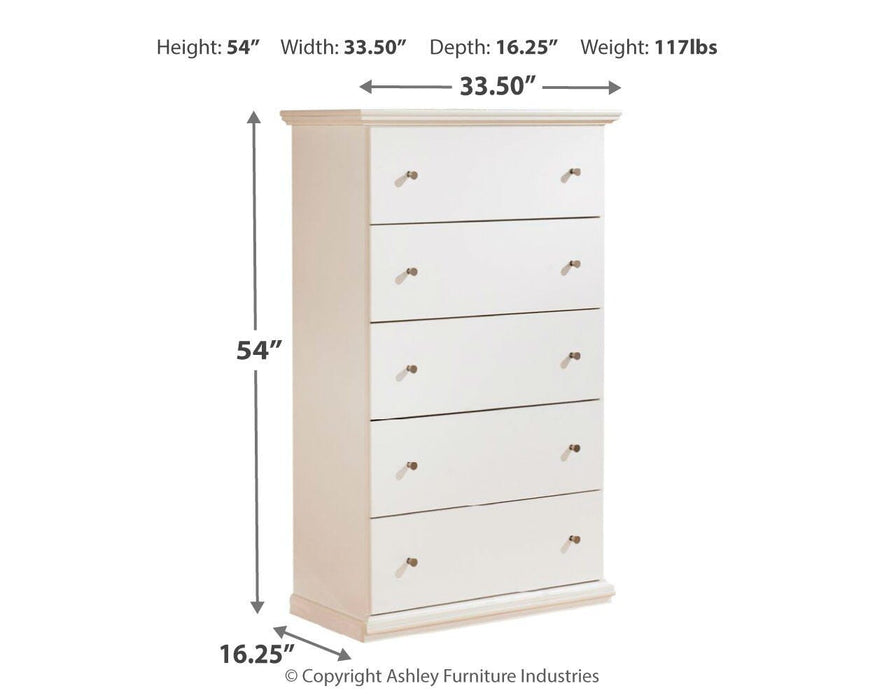 Bostwick Shoals Youth Chest of Drawers - Dan Dan The Mattress Man (Midland, MI)