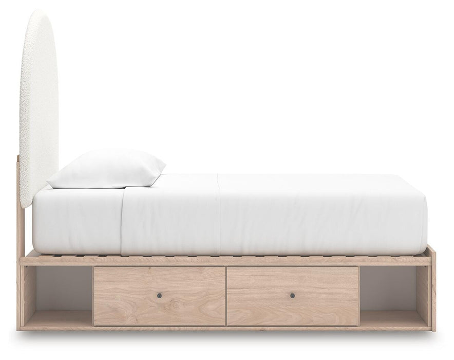 Arloster Upholstered Bed - Dan Dan The Mattress Man (Midland, MI)