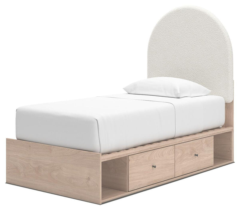 Arloster Upholstered Bed - Dan Dan The Mattress Man (Midland, MI)