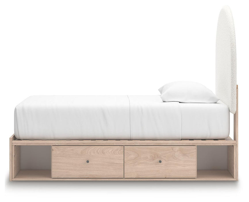 Arloster Upholstered Bed - Dan Dan The Mattress Man (Midland, MI)
