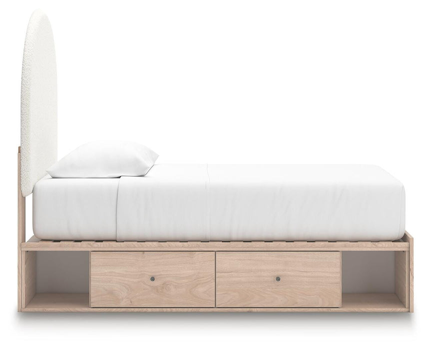 Arloster Upholstered Bed - Dan Dan The Mattress Man (Midland, MI)