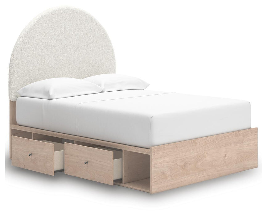 Arloster Upholstered Bed - Dan Dan The Mattress Man (Midland, MI)