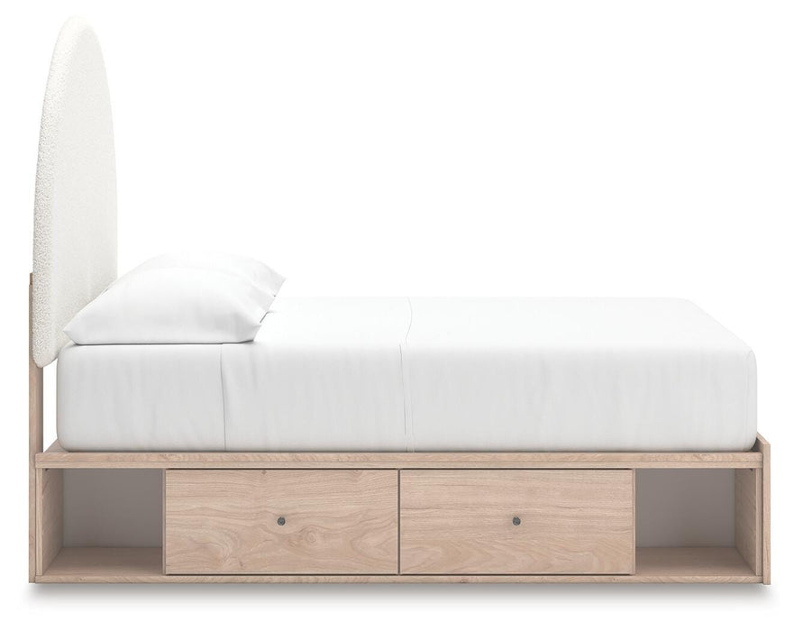Arloster Upholstered Bed - Dan Dan The Mattress Man (Midland, MI)