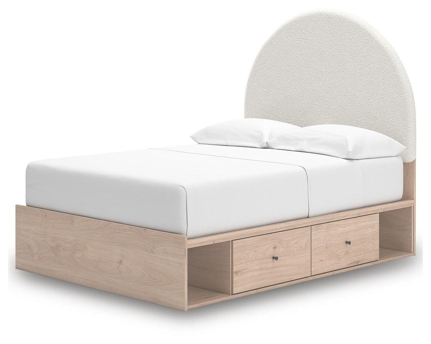 Arloster Upholstered Bed - Dan Dan The Mattress Man (Midland, MI)