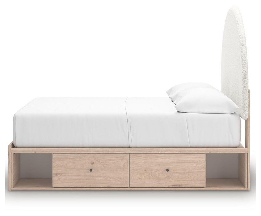 Arloster Upholstered Bed - Dan Dan The Mattress Man (Midland, MI)