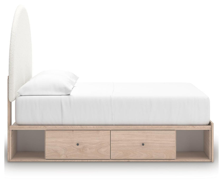 Arloster Upholstered Bed - Dan Dan The Mattress Man (Midland, MI)