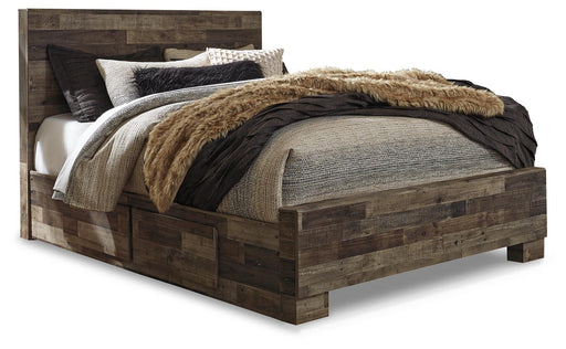 Derekson Bed with 2 Side Storage - Dan Dan The Mattress Man (Midland, MI)