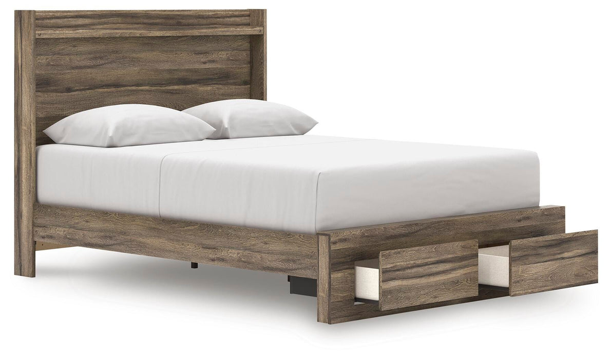 Elbrim Panel Storage Bed - Dan Dan The Mattress Man (Midland, MI)