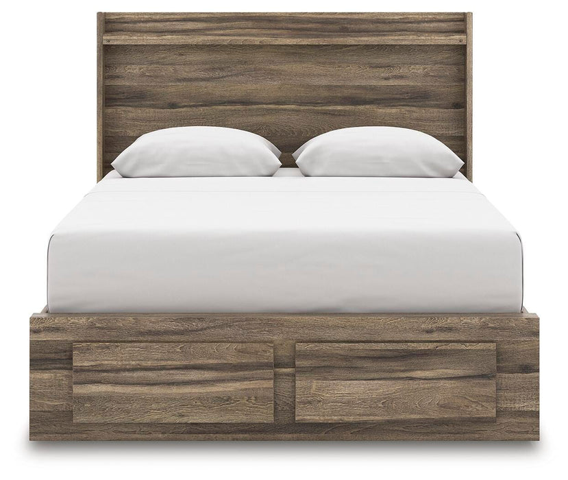 Elbrim Panel Storage Bed - Dan Dan The Mattress Man (Midland, MI)