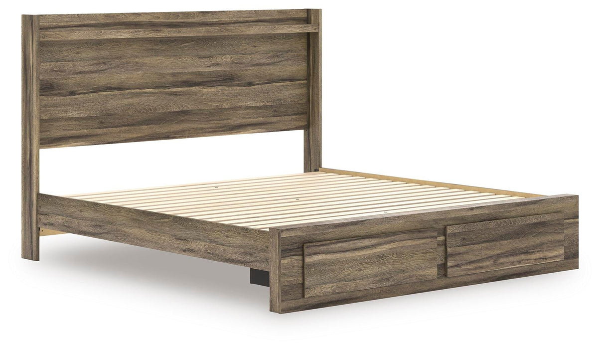 Elbrim Panel Storage Bed - Dan Dan The Mattress Man (Midland, MI)