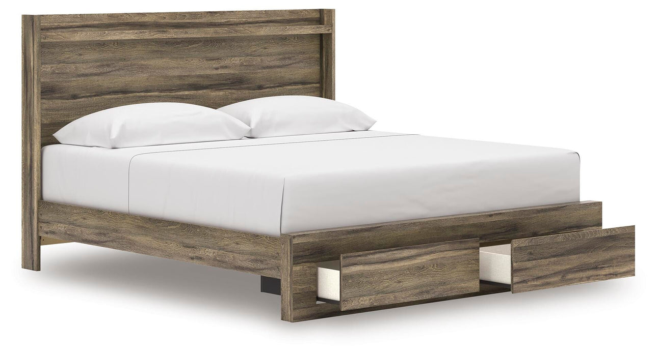 Elbrim Panel Storage Bed - Dan Dan The Mattress Man (Midland, MI)