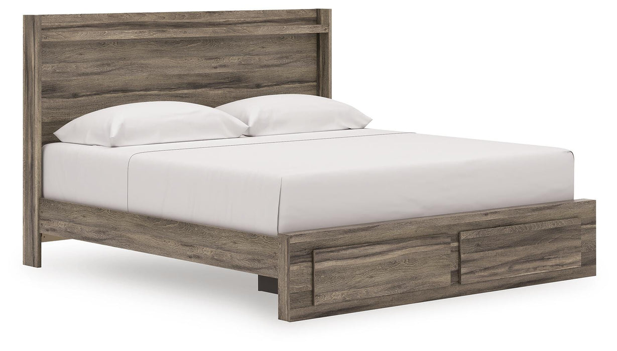 Elbrim Panel Storage Bed - Dan Dan The Mattress Man (Midland, MI)