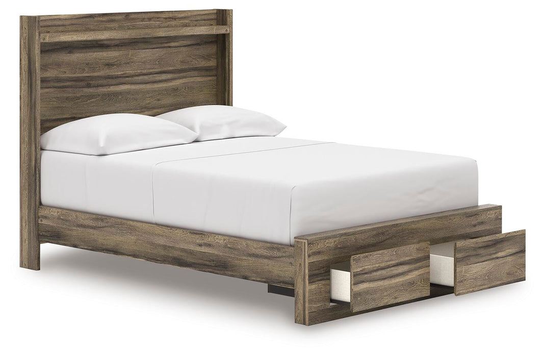 Elbrim Panel Storage Bed - Dan Dan The Mattress Man (Midland, MI)