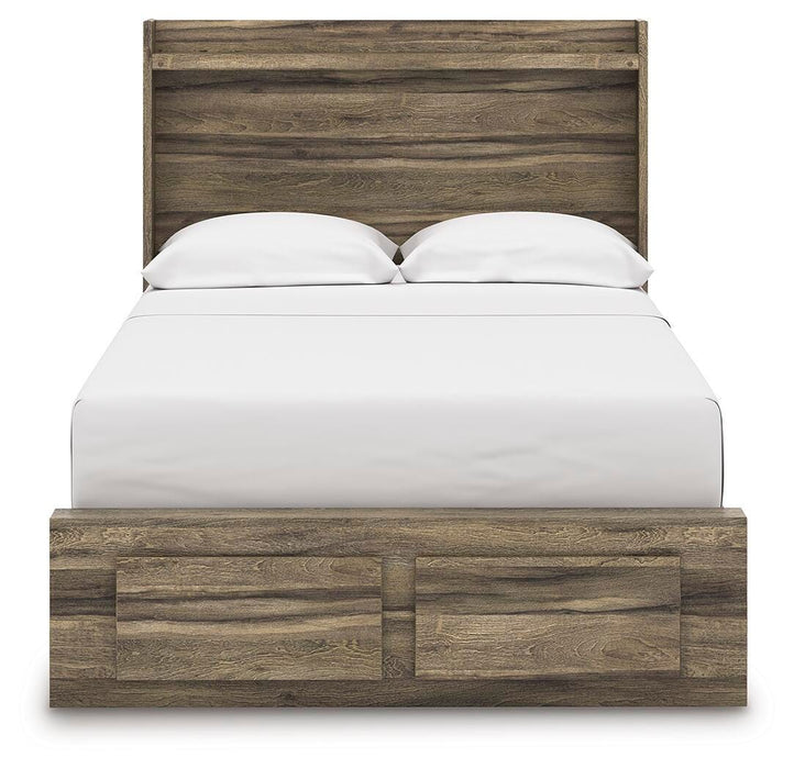 Elbrim Panel Storage Bed - Dan Dan The Mattress Man (Midland, MI)