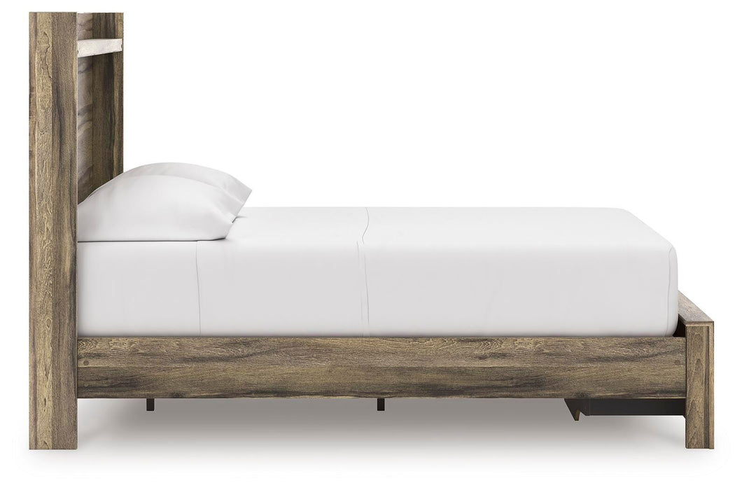 Elbrim Panel Storage Bed - Dan Dan The Mattress Man (Midland, MI)
