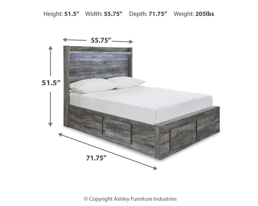 Baystorm Storage Bed - Dan Dan The Mattress Man (Midland, MI)