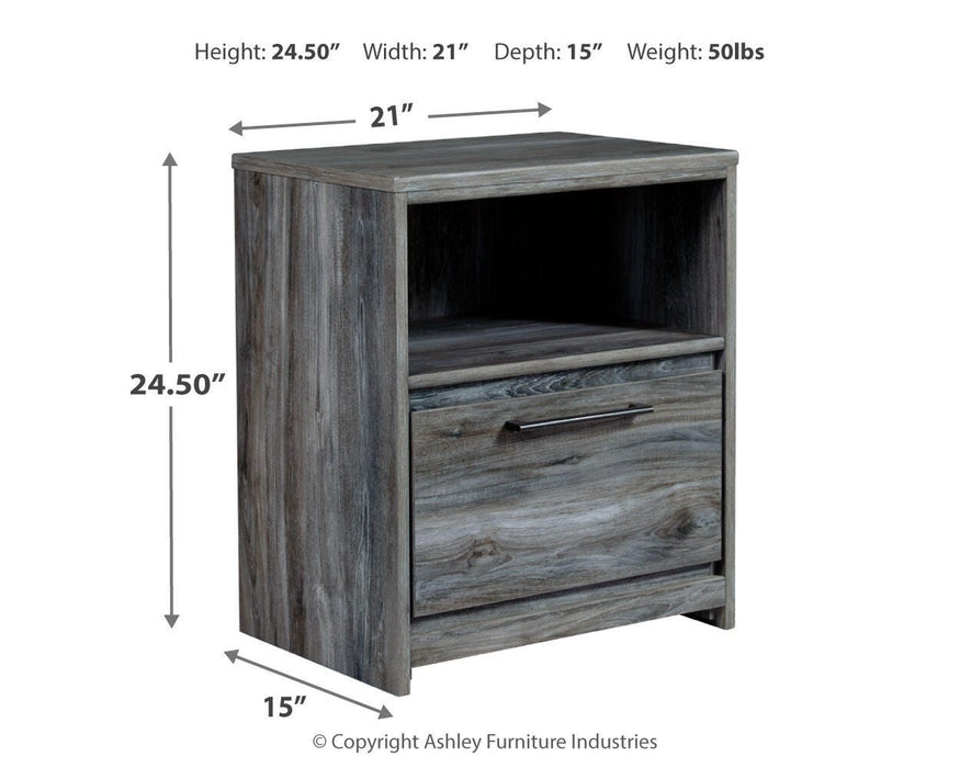 Baystorm Nightstand - Dan Dan The Mattress Man (Midland, MI)