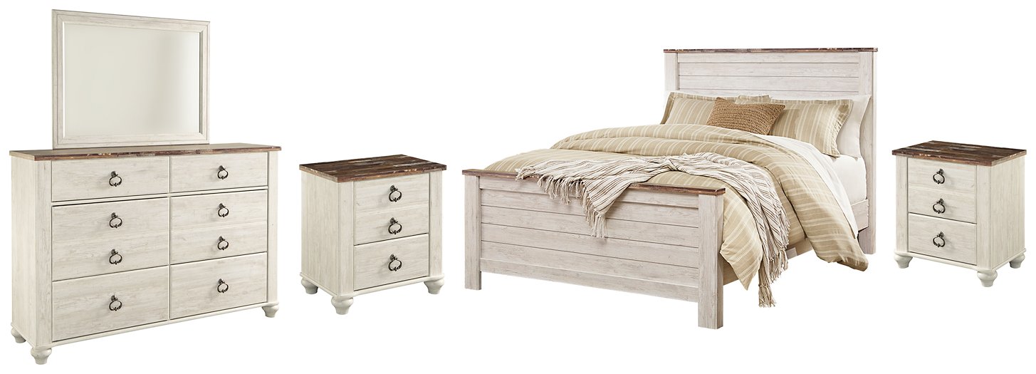 Willowton Bedroom Set - Dan Dan The Mattress Man (Midland, MI)
