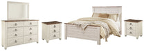 Willowton Bedroom Set - Dan Dan The Mattress Man (Midland, MI)