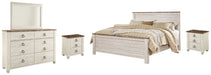 Willowton Bedroom Set - Dan Dan The Mattress Man (Midland, MI)
