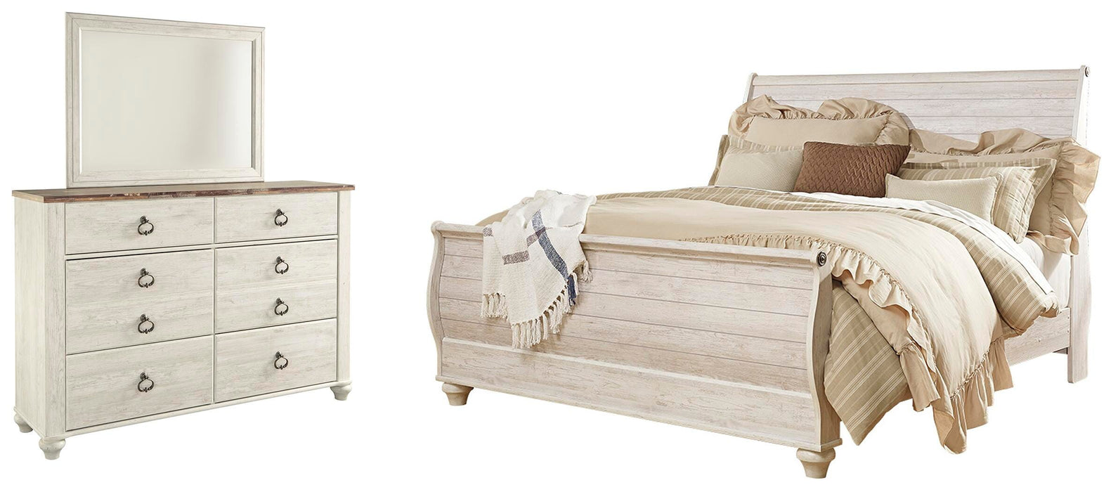 Willowton Bedroom Set - Dan Dan The Mattress Man (Midland, MI)