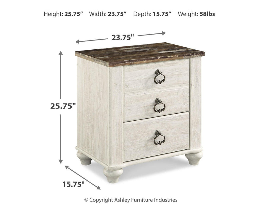 Willowton Bedroom Set - Dan Dan The Mattress Man (Midland, MI)