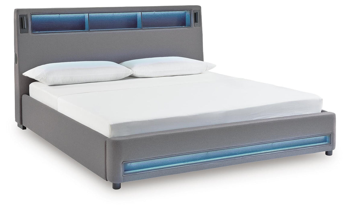 Verishaw Upholstered Bed - Dan Dan The Mattress Man (Midland, MI)