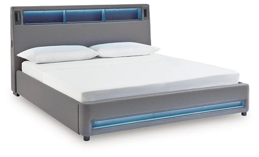 Verishaw Upholstered Bed - Dan Dan The Mattress Man (Midland, MI)