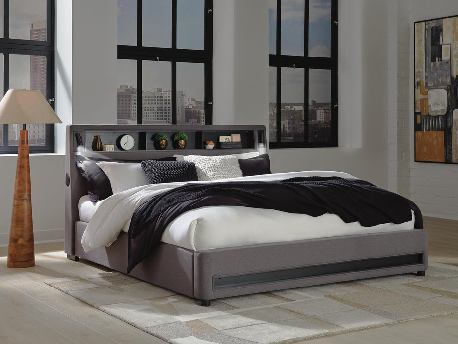 Verishaw Upholstered Bed - Dan Dan The Mattress Man (Midland, MI)