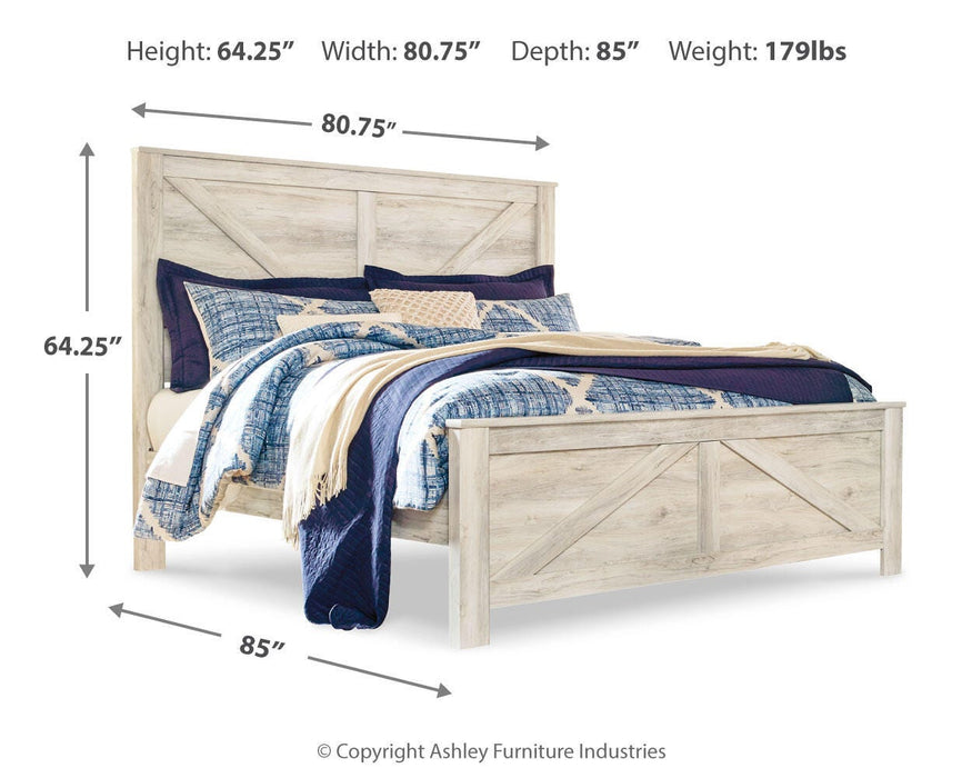 Bellaby Crossbuck Bed - Dan Dan The Mattress Man (Midland, MI)