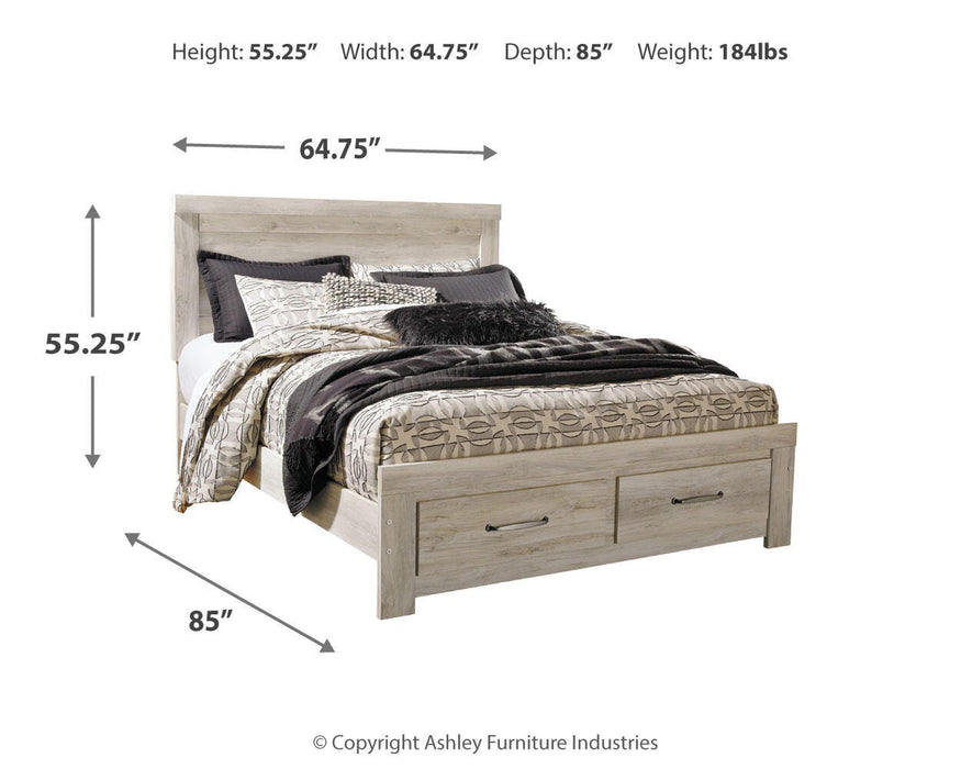 Bellaby Bed with 2 Storage Drawers - Dan Dan The Mattress Man (Midland, MI)
