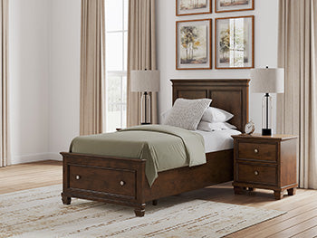 Danabrin Panel Storage Bed - Dan Dan The Mattress Man (Midland, MI)