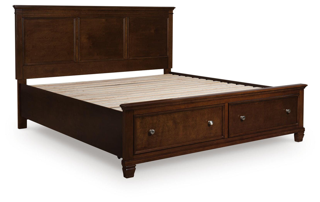 Danabrin Panel Storage Bed - Dan Dan The Mattress Man (Midland, MI)