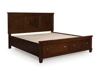 Danabrin Panel Storage Bed - Dan Dan The Mattress Man (Midland, MI)