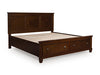 Danabrin Panel Storage Bed - Dan Dan The Mattress Man (Midland, MI)