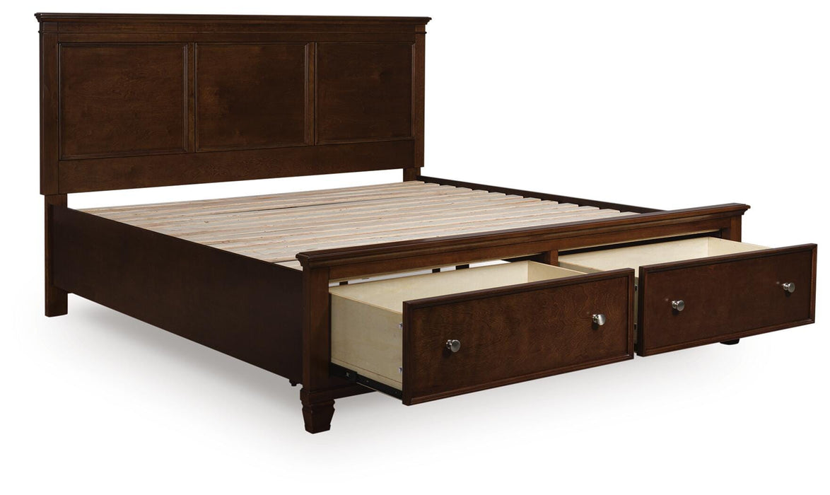 Danabrin Panel Storage Bed - Dan Dan The Mattress Man (Midland, MI)
