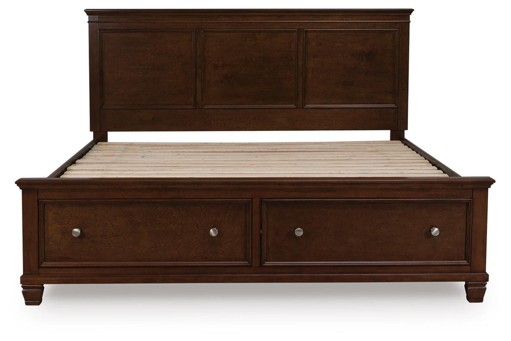 Danabrin Panel Storage Bed - Dan Dan The Mattress Man (Midland, MI)