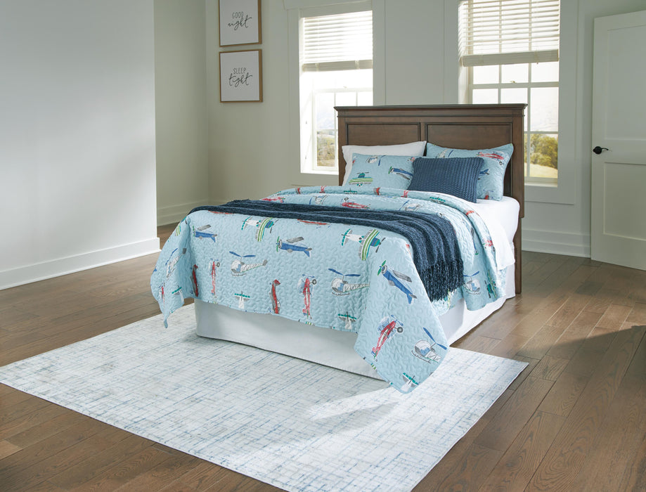 Danabrin Panel Storage Bed - Dan Dan The Mattress Man (Midland, MI)