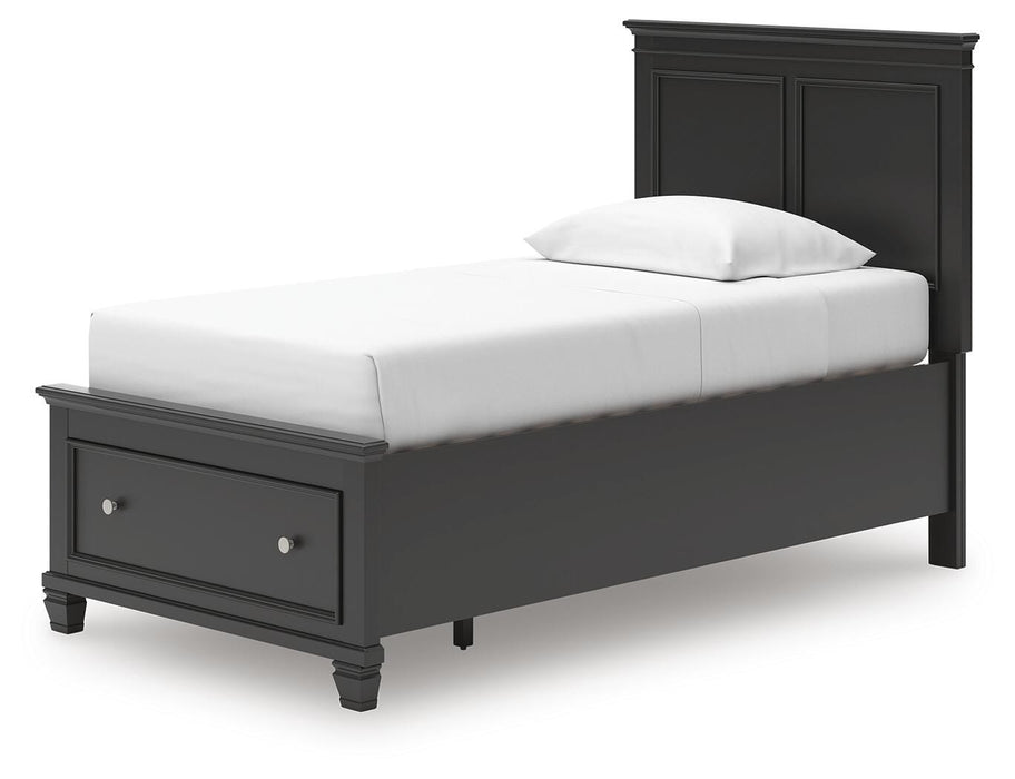 Lanolee Panel Storage Bed - Dan Dan The Mattress Man (Midland, MI)