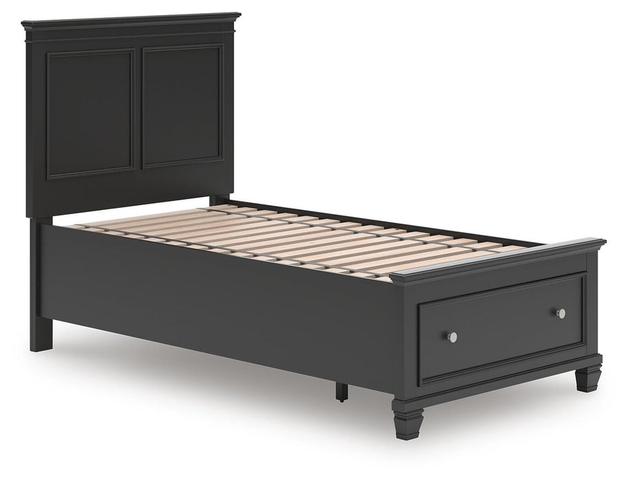 Lanolee Panel Storage Bed - Dan Dan The Mattress Man (Midland, MI)