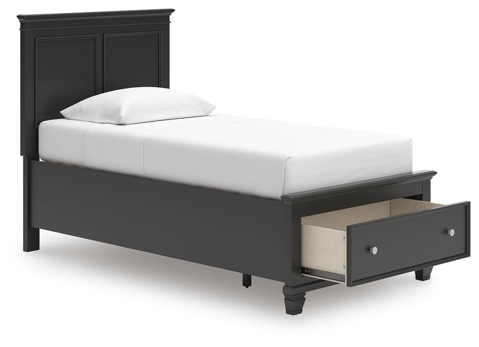 Lanolee Panel Storage Bed - Dan Dan The Mattress Man (Midland, MI)