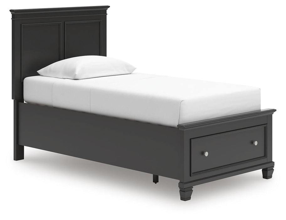 Lanolee Panel Storage Bed - Dan Dan The Mattress Man (Midland, MI)