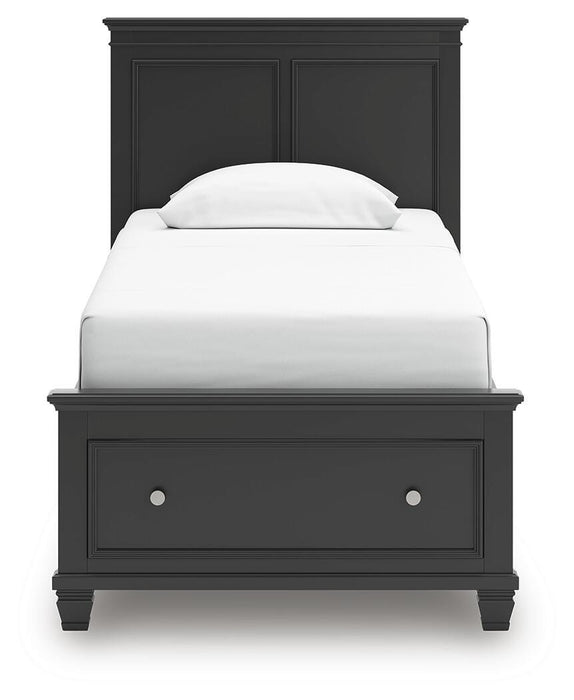 Lanolee Panel Storage Bed - Dan Dan The Mattress Man (Midland, MI)