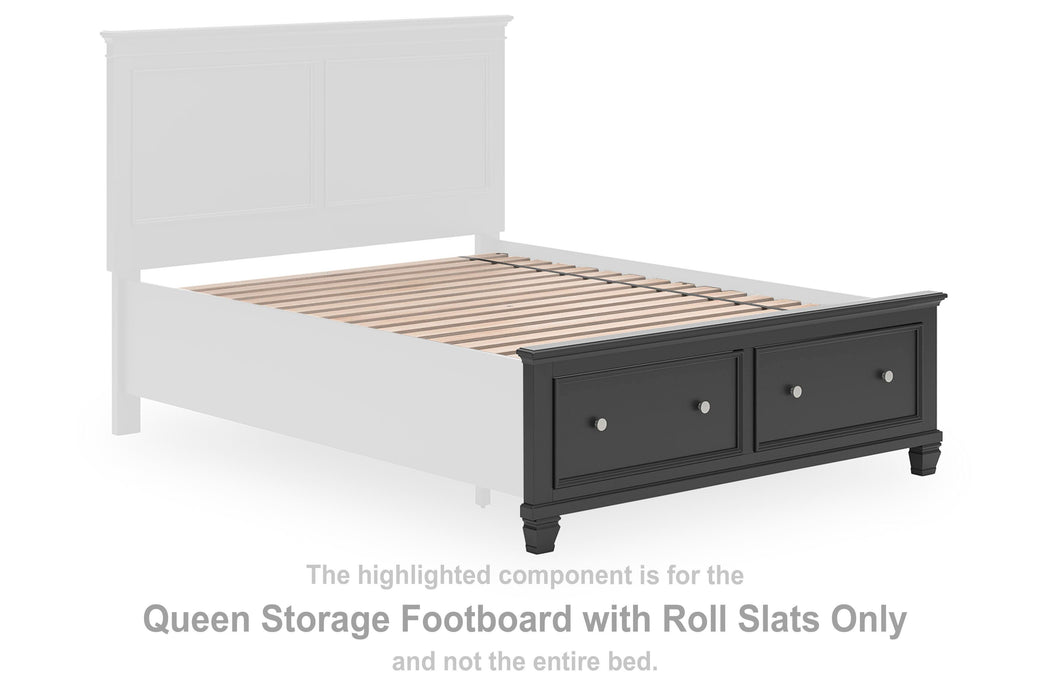 Lanolee Panel Storage Bed - Dan Dan The Mattress Man (Midland, MI)