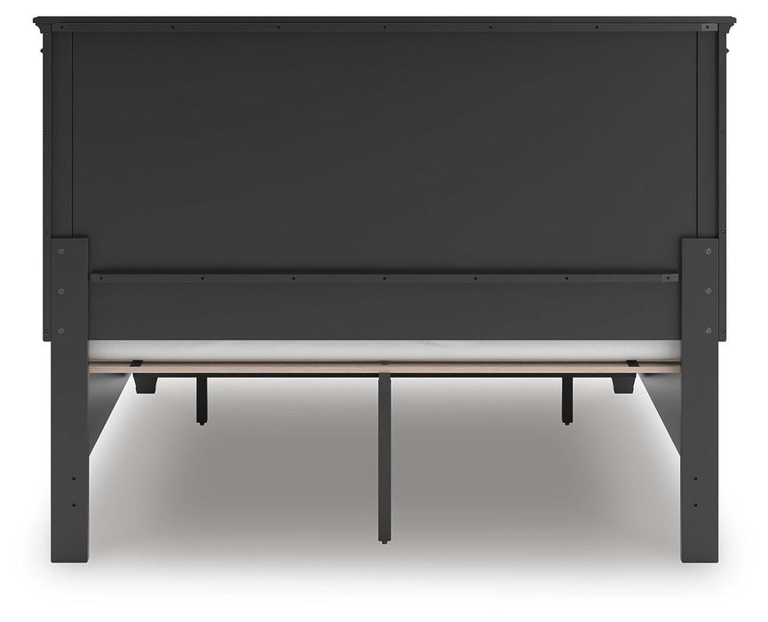 Lanolee Panel Storage Bed - Dan Dan The Mattress Man (Midland, MI)