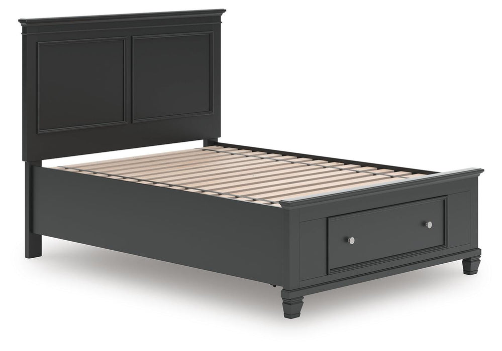 Lanolee Panel Storage Bed - Dan Dan The Mattress Man (Midland, MI)
