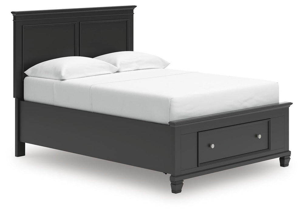 Lanolee Panel Storage Bed - Dan Dan The Mattress Man (Midland, MI)