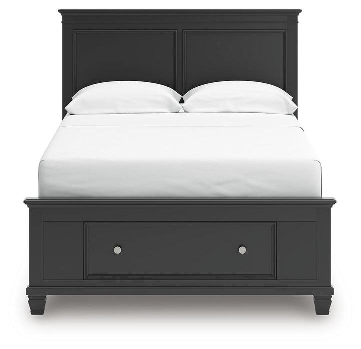 Lanolee Panel Storage Bed - Dan Dan The Mattress Man (Midland, MI)