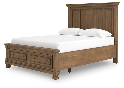 Feddinger Panel Storage Bed - Dan Dan The Mattress Man (Midland, MI)