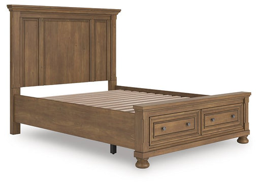 Feddinger Panel Storage Bed - Dan Dan The Mattress Man (Midland, MI)